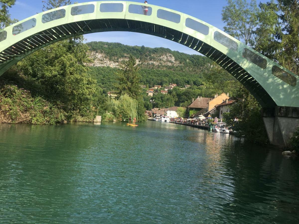 Chambres D'Hotes Des Lodges De La Cascade Yenne Luaran gambar